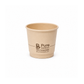 Verre chaud double paroi 4oz Pure Bamboo - 500/Caisse