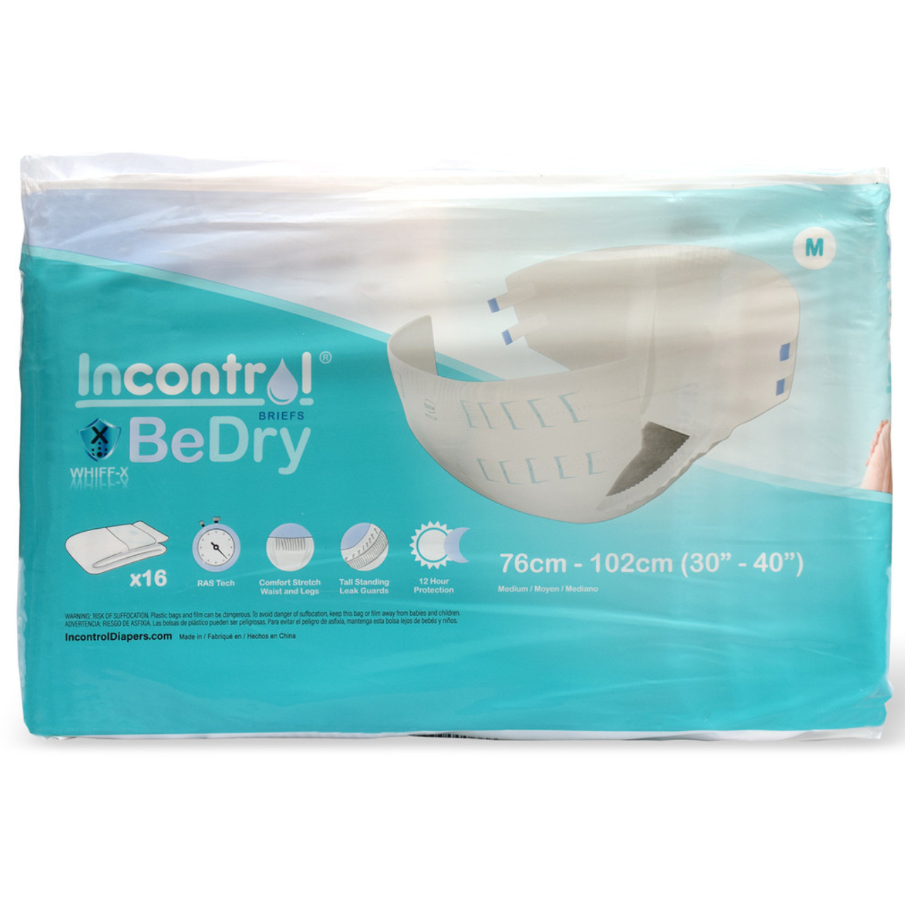 InControl BeDry Culottes Premium pour Incontinence