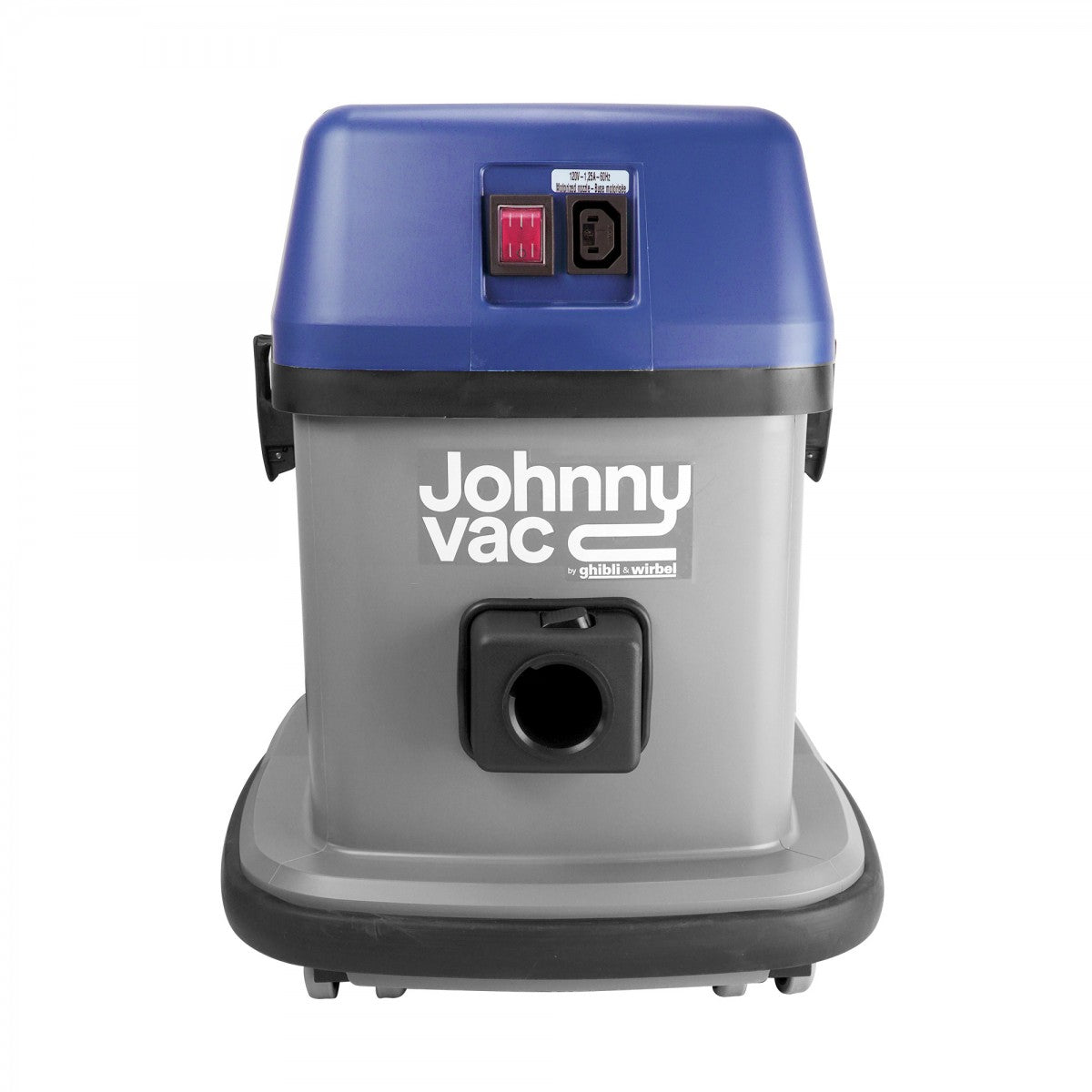 Aspirateur commercial Johnny Vac - capacité de 12 L (3 gal) - accessoires et sac en papier inclus - prise électrique intégrée - moteur 1000 W - roues pivotantes - Ghibli AS5