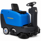 Balai motorisé industriel autoporté - Johnny Vac JVC40SWEEPN - 39,5" (1 003 mm) de largeur de nettoyage - batterie et chargeur inclus