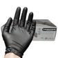 Gants en nitrile résistants Noir 100/bte