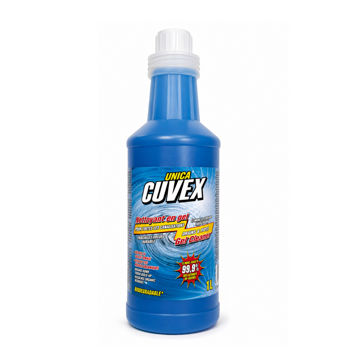 Nettoyant pour cuvettes sans acide *CAISSE 6 X 1L
