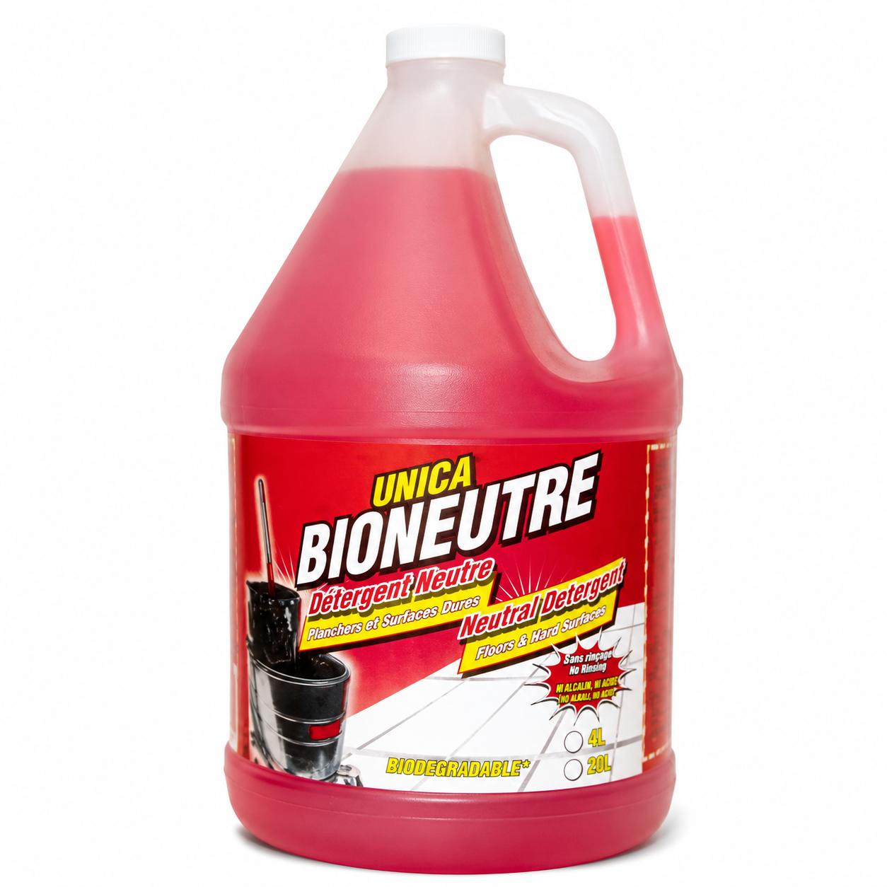 Détergent neutre ultra-concentré Bio-Neutre *caisse 4 X 4L*