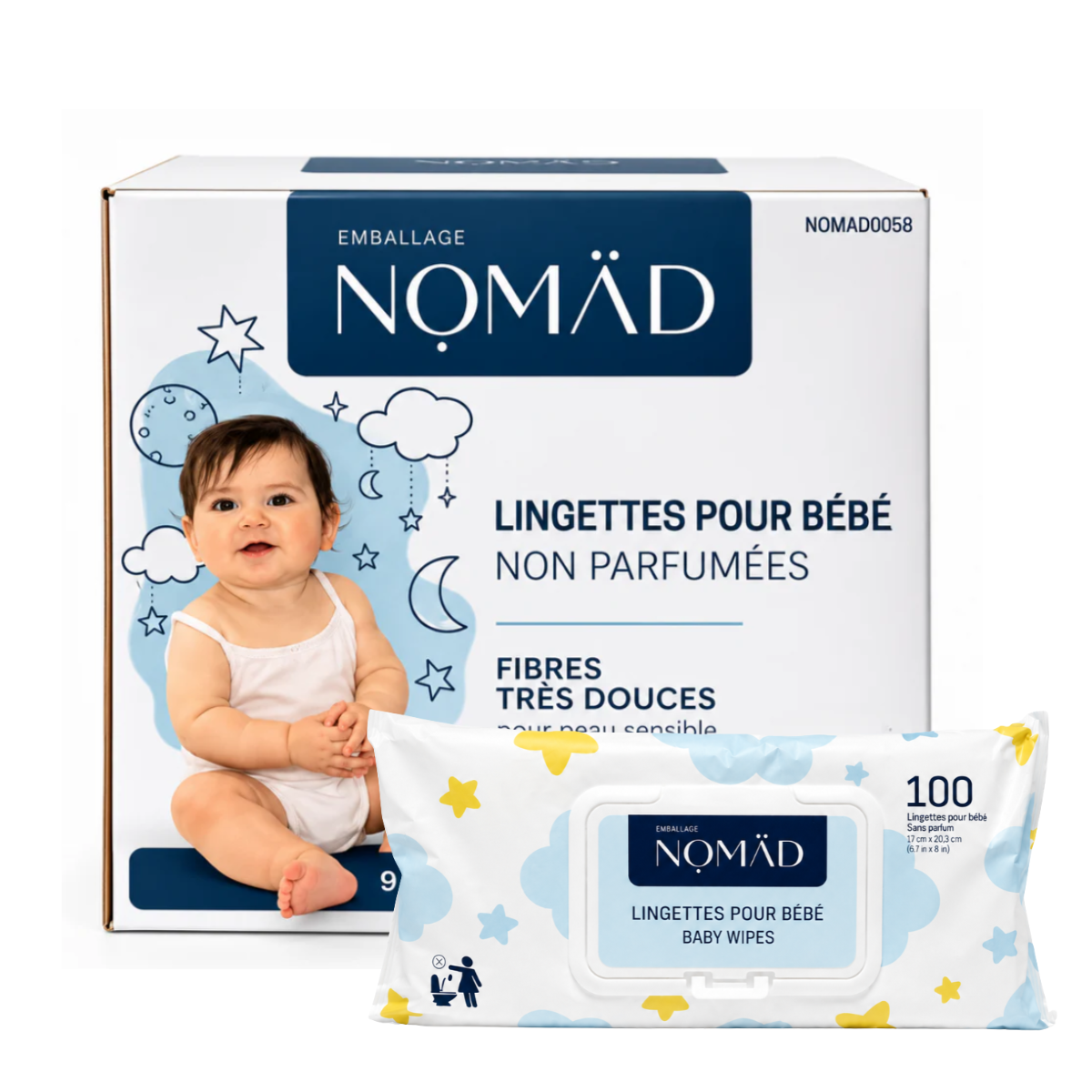 Lingettes pour bébé