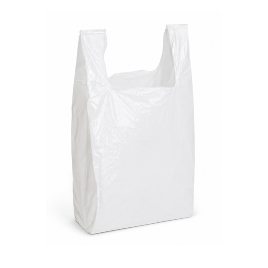 sacs plastique blanc bretelles