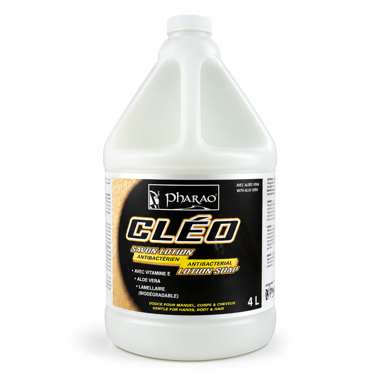 Savon à mains blanc antibactérien *CAISSE 4X4L
