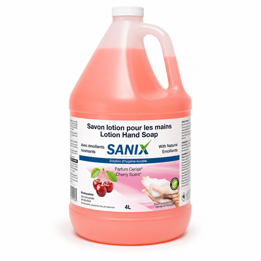 Savon À Main Rose Parfum De Cerises 4L