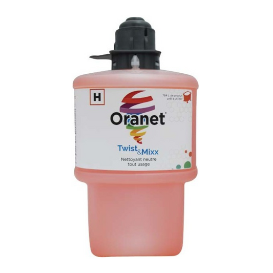 ORANET Nettoyant neutre tout usage Twist & Mixx 2 X 2L