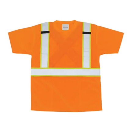T-shirts conformes à la CSA, Polyester, Orange