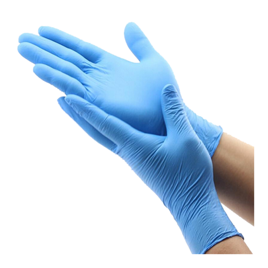 Gants de nitrile bleu 10 X 100 gants LIVRAISON GRATUITE