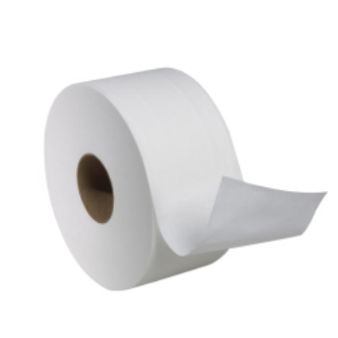 Netuno 12 x papier toilette gros rouleau papier hygiénique pour support  dérouleur papier blanc standard 2 plis pour wc toilettes nettoyage école