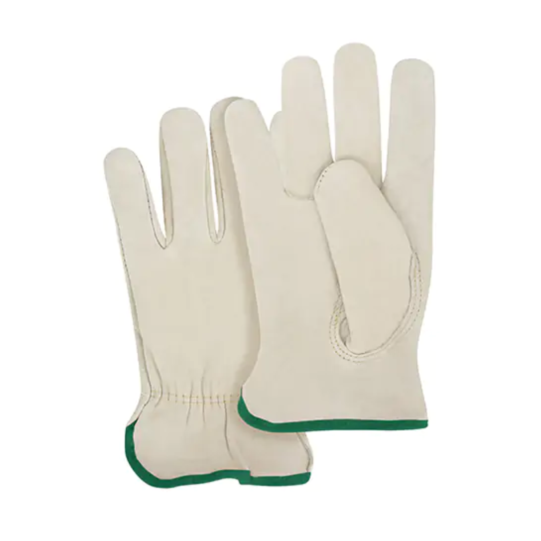 Gants de conducteur Paume en Cuir fleur de vache