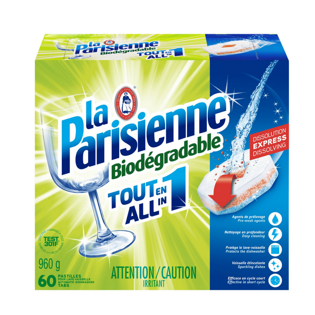 Pastilles pour le lave-vaisselle La Parisienne * 60 pastilles